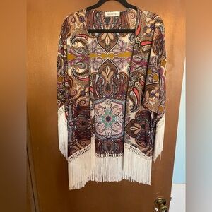 Paisley Fringe Duster